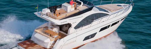 Yate a motor de crucero - 510 GT Pininfarina - Schaefer Yachts - con fly / con 3 camarotes / con 7 literas