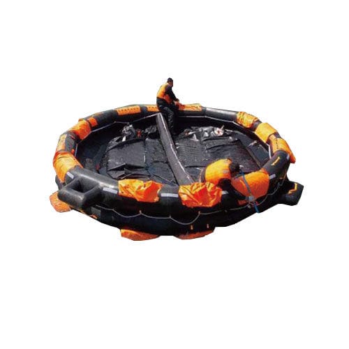 Balsa salvavidas para buque - LYR-K6 - Zhenjiang Longyear Marine Equipment Co.,Ltd - para 6 personas / para 10 personas / inflable