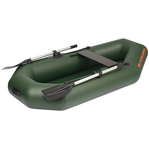 Barca de remos neumática de caza - К-210 - KOLIBRI - para la pesca / de PVC