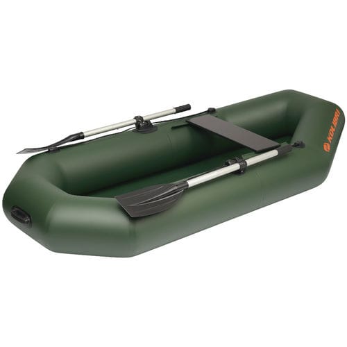 Barca de remos neumática de caza - К-230 - KOLIBRI - para la pesca / de PVC