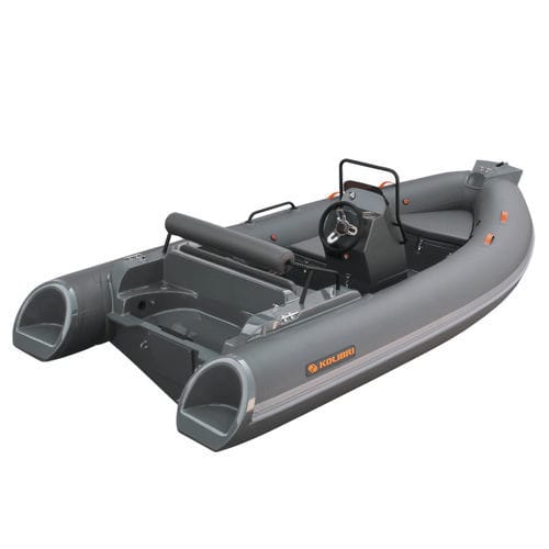 Embarcación neumática fueraborda - W430UT - KOLIBRI - RIB / open / con consola lateral