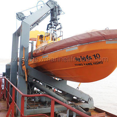 Pescante para barco de salvamento - NM series - Ningbo New Marine Lifesaving Equipment Co., Ltd. - para balsa salvavidas / hidráulico / de gravedad