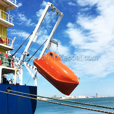 Pescante para bote salvavidas de caída libre - 55KN - Ningbo New Marine Lifesaving Equipment Co., Ltd. - eléctrico