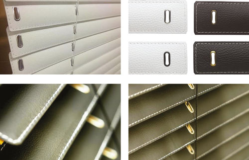Cortina veneciana - Seaview Blinds - de cuero / para yate
