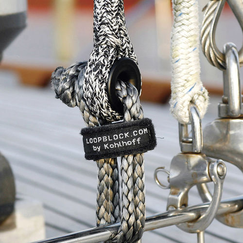 Grillete para velero Soft - L-LC series - LOOP Products - con anillo de fricción