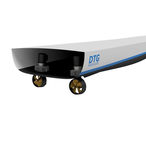 Propulsor acimutal - DA-0075..DA-2400 - DTG Propulsion BV - externo / para barco
