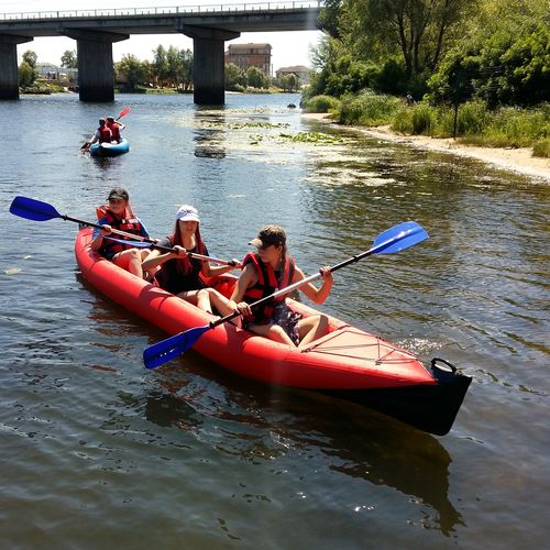 Kayak sit-on-top - N-0105 - Neris - hinchable / aguas bravas / para adulto