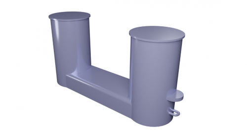Bolardo de amarre para terminal portuaria - DIN 82607 - United Marine Suppliers Co., LTD. (UMS) - para puerto deportivo