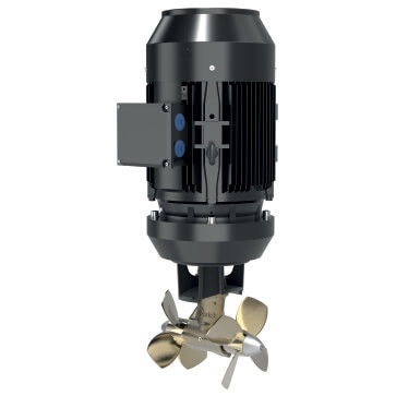 Propulsor acimutal - QSA 400-300 - QS SEAMASTER - de túnel / para barco / CA