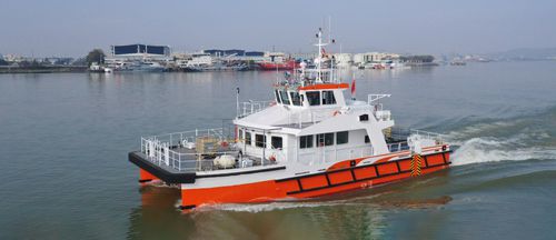 Barco profesional barco de transporte de tripulación - CTV-20 - Julong Technology Co.,Ltd. - catamarán / fueraborda