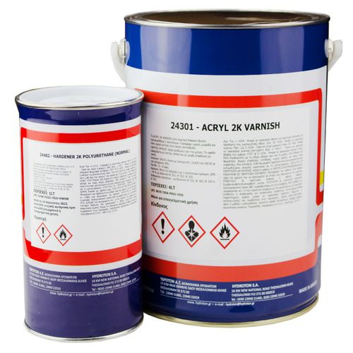 Barniz para barco - 2K - Hydroton SA - para madera / acrílico / bicomponente