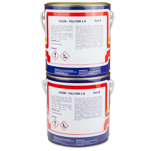 Masilla epoxi - FILLTON 1.0  - Hydroton SA - bicomponente / de reparación / de acabado