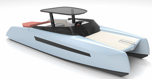 Barco cabinado catamarán - Seavy 11 - A Sea Venture Yachting - fueraborda / bimotor / open