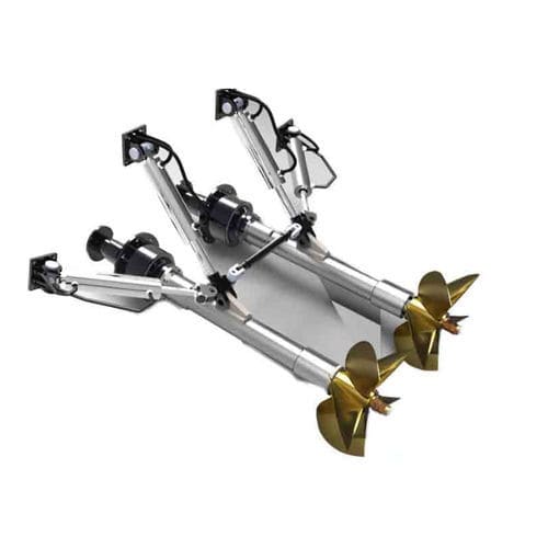 Surface drive para barco - MSD series - Wuhan Laoleilvwan Marine Technology Co., Ltd.