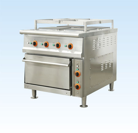 Cocina profesional para barco - DZ series - Shanghai Continental Marine Equipment Co., Ltd. - eléctrica / 4 quemadores