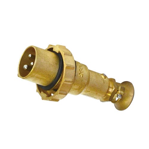 Enchufe estanco para buque - CTS2-2 i4 - Zhejiang Bozhou Marine Electric Technology Co., Ltd. - macho / para corrientes fuertes