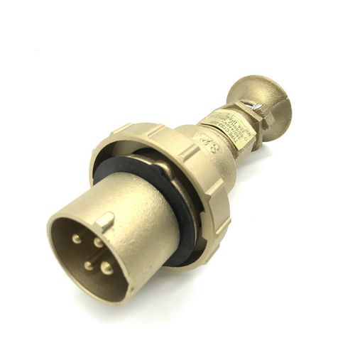 Enchufe estanco para buque - CTS3-2 - Zhejiang Bozhou Marine Electric Technology Co., Ltd. - macho / para corrientes fuertes