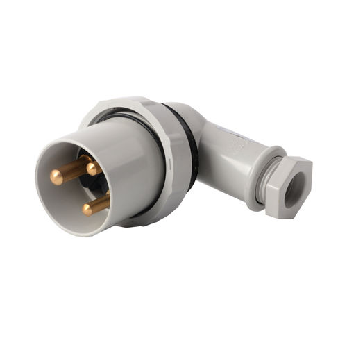 Enchufe estanco para buque - IMPA 792852 Plastic - Zhejiang Bozhou Marine Electric Technology Co., Ltd. - macho