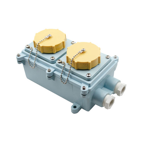 Enchufe estanco para buque - IMPA 792765 - Zhejiang Bozhou Marine Electric Technology Co., Ltd. - para barco / hembra / con calota de protección