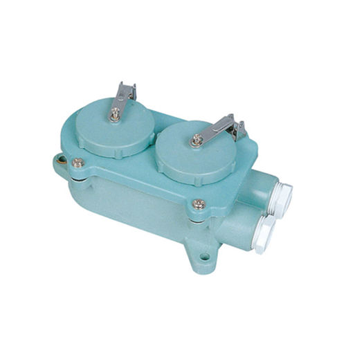 Enchufe estanco para buque - IMPA 792831 - Zhejiang Bozhou Marine Electric Technology Co., Ltd. - para barco / hembra / con calota de protección