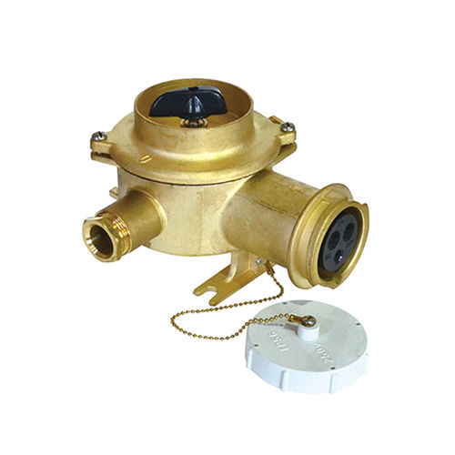 Enchufe estanco para buque - CZKS2-2 - Zhejiang Bozhou Marine Electric Technology Co., Ltd. - para barco / hembra / con interruptor