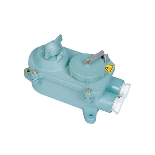 Enchufe estanco para buque - KZ-S2MR - Zhejiang Bozhou Marine Electric Technology Co., Ltd. - para barco / hembra / con interruptor