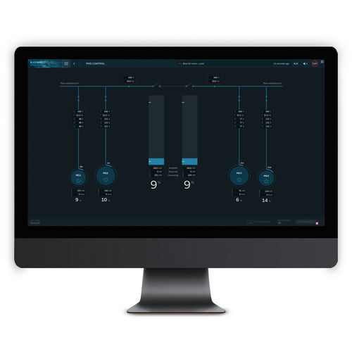 Sistema de control y mando para buque - PMS - Blue Ctrl - para medición de nivel de cubas