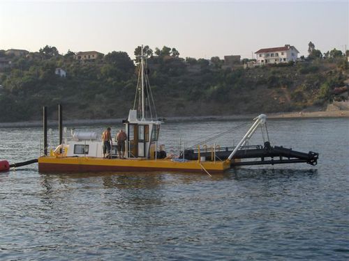 Barco profesional barco de trabajo - SGT 150 - Italdraghe - gabarra de trabajo / embarcación de servicio para parque eólico / draga de succión con disgregador