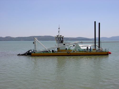 Buque especial draga de succión con disgregador - SGT 650  - Italdraghe - catamarán