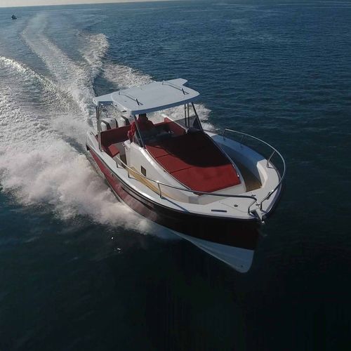 Barco open fueraborda - 30wa Cruise - Pyxis Yachts SA - bimotor / con consola central / de crucero