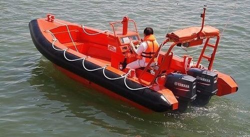 Barco profesional barco de vigilancia - Vigilant 20 RHB - Five Aluminium Boat and Engineering Pte Ltd - barco de salvamento / fueraborda / de aluminio