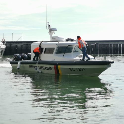 Barco profesional barco de vigilancia - Vigilant 40 Parkasa - Five Aluminium Boat and Engineering Pte Ltd - fueraborda / diésel / de aluminio