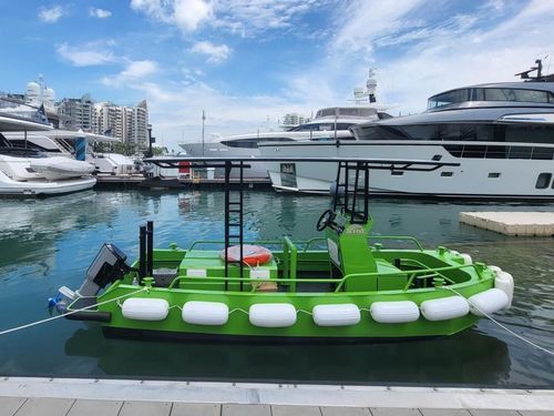 Barco profesional embarcación de servicio portuario - ETRON 18 - Five Aluminium Boat and Engineering Pte Ltd - eléctrico / de aluminio / cero emisiones