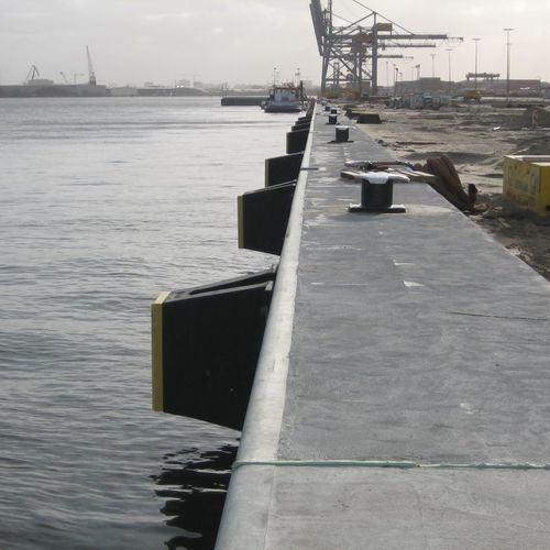 Defensa para buque - DGA series - Jerryborg Marine Machinery Co., Ltd - para pantalán / en forma de arco / en V