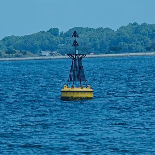 Boya de señalización - JRB series - Jerryborg Marine Machinery Co., Ltd - de polietileno / cónica / amarilla
