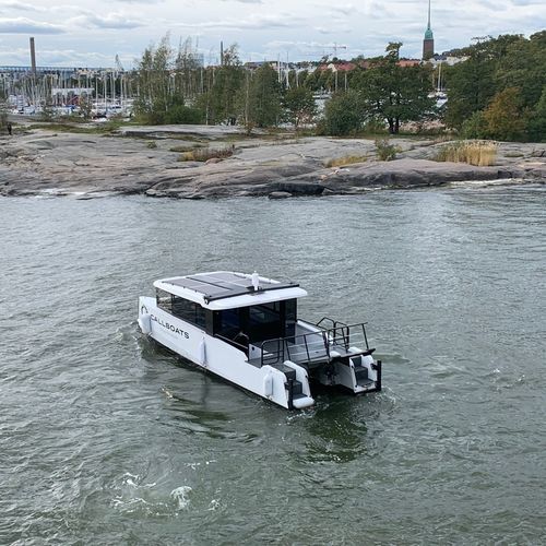 Barco profesional eléctrico - CAT 10 - Callboats - barco de pasajeros / catamarán / de aluminio