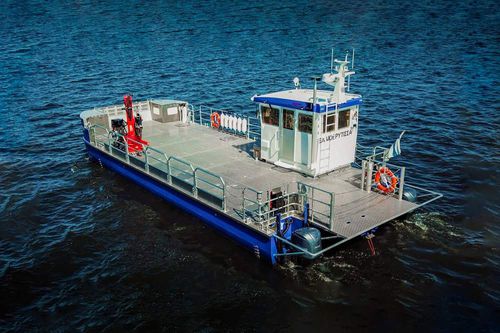 Barco profesional embarcación de servicio portuario - 1620 Cat - Kewatec - catamarán / fueraborda / de aluminio