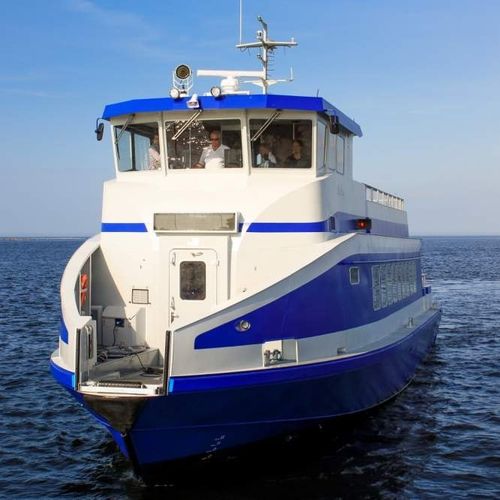 Barco profesional barco de pasajeros - 2200  - Kewatec - intraborda / diésel / de aluminio