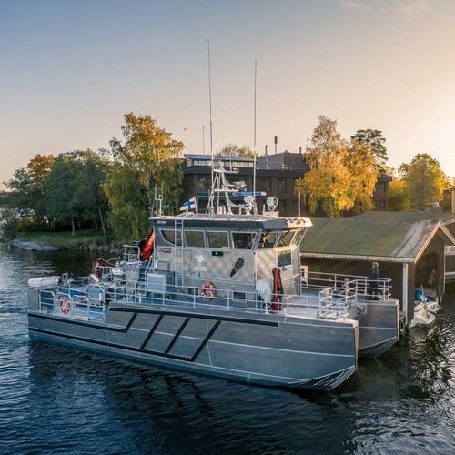 Barco profesional barco de trabajo - 1850  - Kewatec - embarcación de servicio portuario / barco para investigación y estudios / catamarán