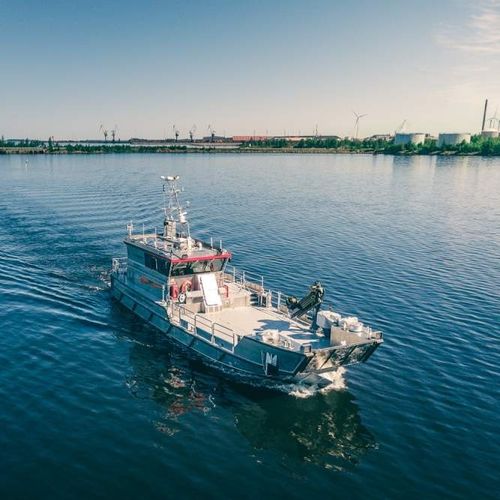 Barco profesional barco de trabajo - 2100 - Kewatec - embarcación de servicio portuario / intraborda / diésel