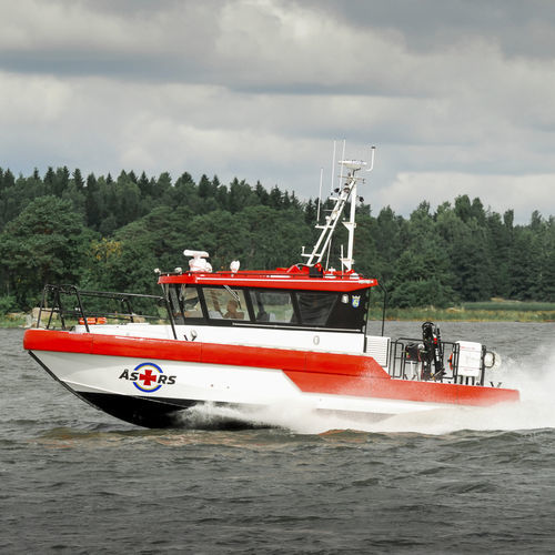 Barco profesional barco de salvamento - 1100 - Kewatec - hidrojet intraborda