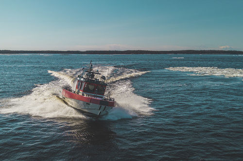 Barco profesional barco de salvamento - 1000 - Kewatec - hidrojet intraborda / fueraborda