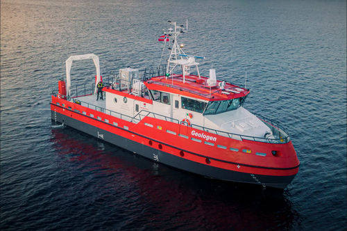 Barco profesional barco para investigación y estudios - e-Survey 2390 - Kewatec - intraborda / para uso polivalente