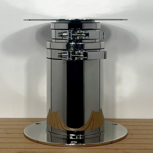 Pie de mesa telescópico - R17VIPA002 - VIP s.r.l. - de acero inoxidable