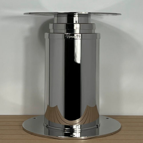 Pie de mesa telescópico - R17VIPB001 - VIP s.r.l. - de acero inoxidable