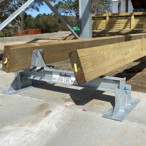 Pie de puesta en dique para barco - Mack David Buildings - ajustable