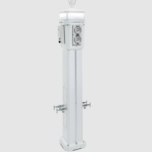 Torreta de suministro eléctrico - M2-500 - Comsen Pty ltd  - de suministro de agua / para pantalán / compacta