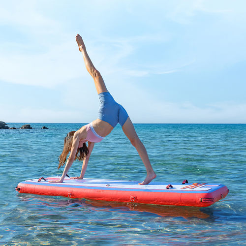 Plataforma inflable - FLUID - Aquatone - de espuma / para fitness