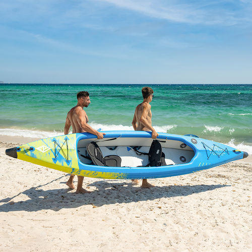 Kayak hinchable - GLACIER - Aquatone - de aguas tranquilas / para adulto / biplaza