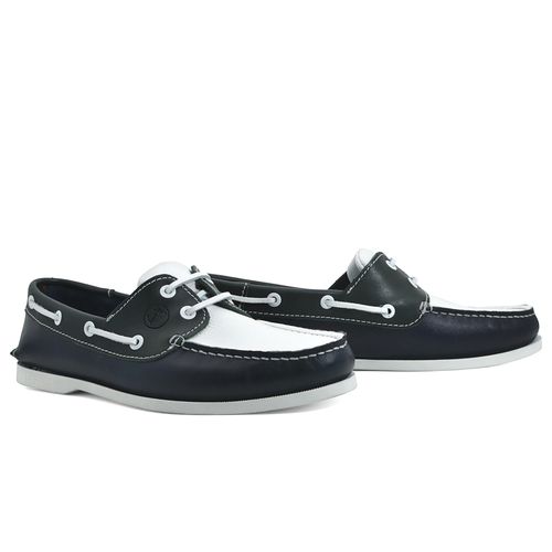 Zapato de cubierta - Mossy - Seajure - para hombre / de cuero / de caucho